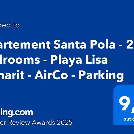 Apartement Santa Pola - 2 Bedrooms - Playa Lisa Tamarit - Airco - Parking Exterior foto